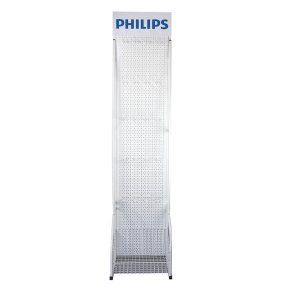 PHILIPS gulvdisplay 28 krog Stand Hvid