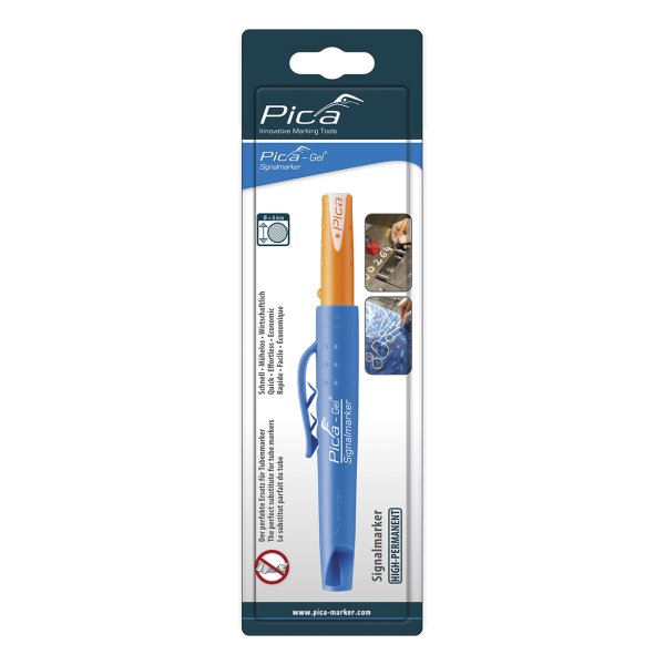 PICA Gel Signalmarker permanent hvid - 1612265