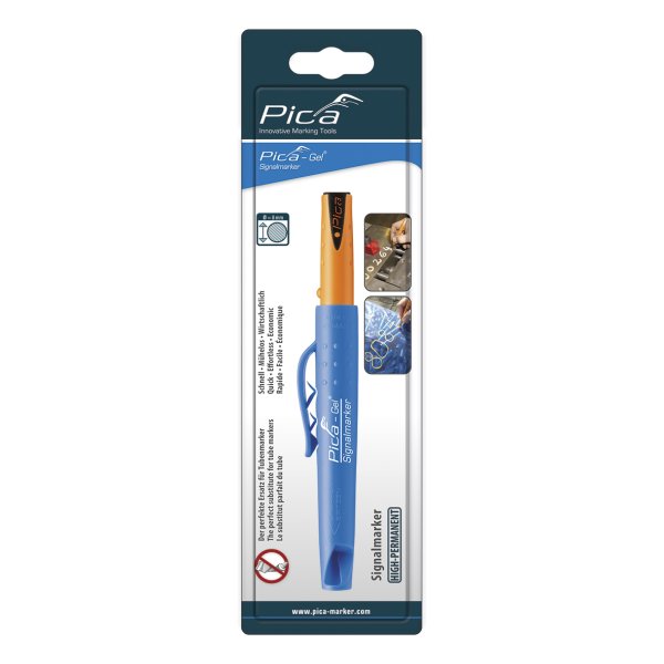 PICA Gel Signalmarker permanent sort - 1612272