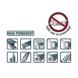 PICA Gel Signalmarker permanent sort - 1612272