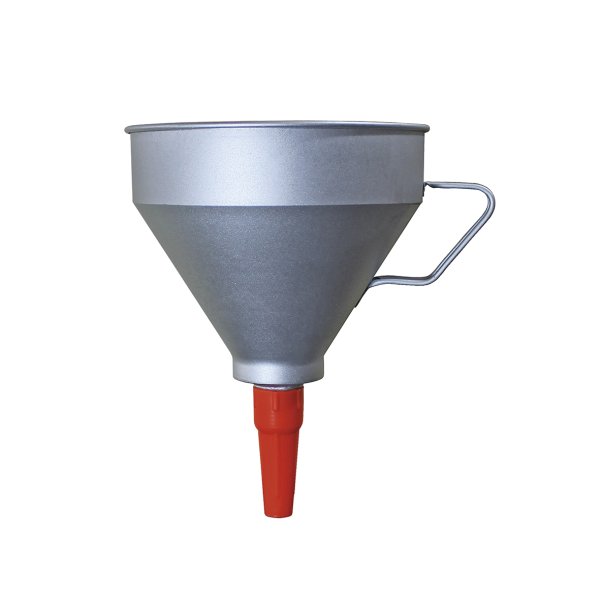 HALLBAUER tragt 200 mm, galvaniseret med h�rd plasttud, 2,3L