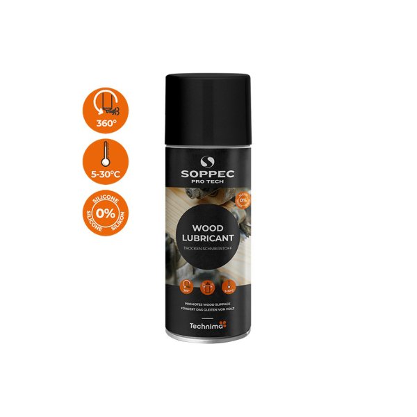 SOPPEC Pro Tech trsmrespray (tykkelseshvl) silikonefri 400 ml. - 2019963