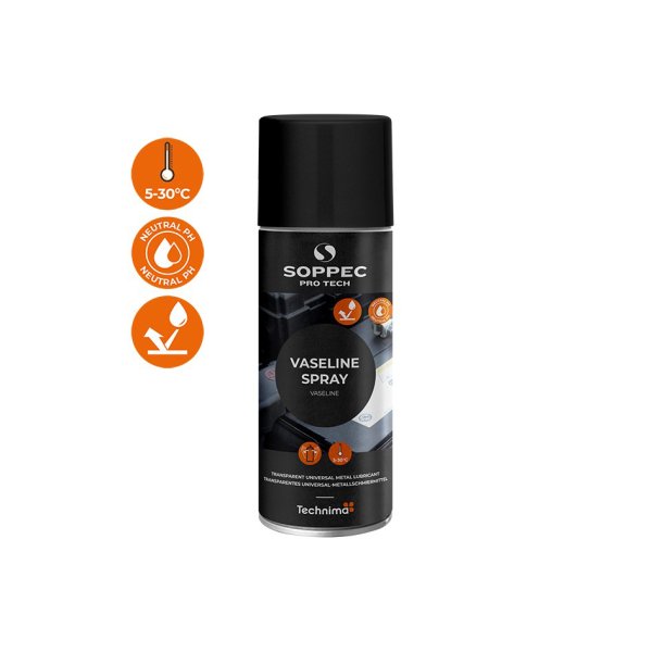 SOPPEC Pro Tech vaselinespray (metalfri) 400 ml. - 2019975