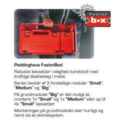 PEDDINGHAUS topn�gles�t med gennemg�ende hul 10-19 mm 14 dele