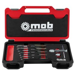 PEDDINGHAUS/SCHR&Ouml;DER skrueudtr�kkers�t COMPLETE 19 dele, Fusionbox Medium