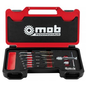 PEDDINGHAUS/SCHR&Ouml;DER skrueudtr�kkers�t COMPLETE 19 dele, Fusionbox Medium