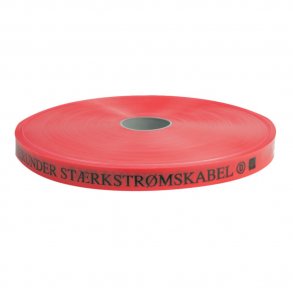 GRIPO markeringsb�nd 25x0,3mm 250m r�d st�rkstr�m - 2254840