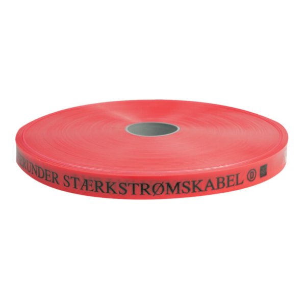 GRIPO markeringsb�nd 25x0,3mm 250m r�d st�rkstr�m - 2254840