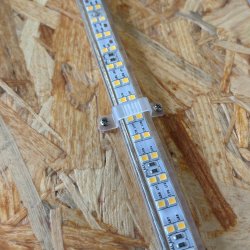 RANCEO monteringsclips til LED strip inkl. skruer (50/pk) - 2261381