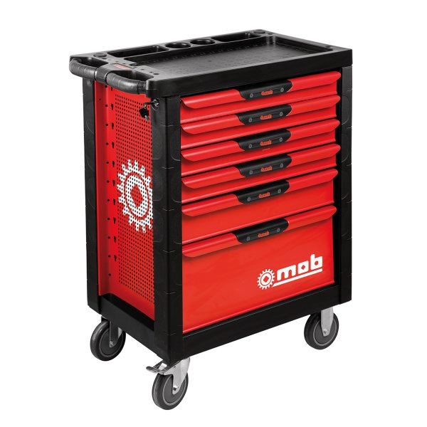 PEDDINGHAUS PROLINER v�rkstedsvogn med 6 skuffer, 156 dele