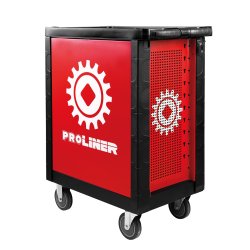 PEDDINGHAUS PROLINER v�rkstedsvogn med 6 skuffer, 156 dele