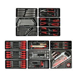 PEDDINGHAUS PROLINER v�rkstedsvogn med 6 skuffer, 156 dele