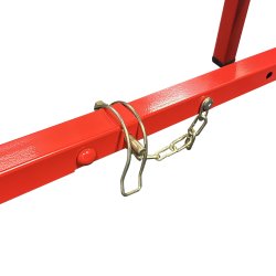 MOB arbejdsbord m/foldbare ben 100 x 62 cm - 2562475