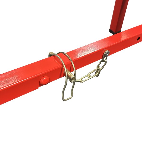 MOB arbejdsbord m/foldbare ben 100 x 62 cm - 2562475