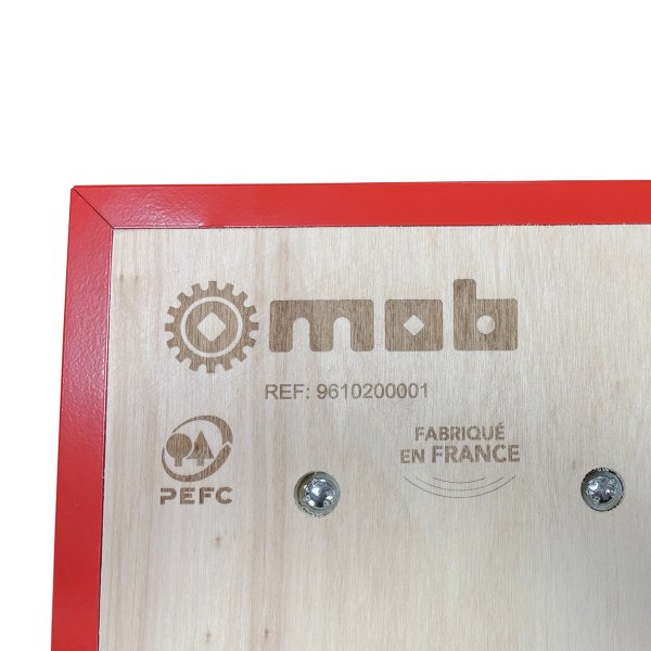 MOB arbejdsbord m/foldbare ben 100 x 62 cm - 2562475