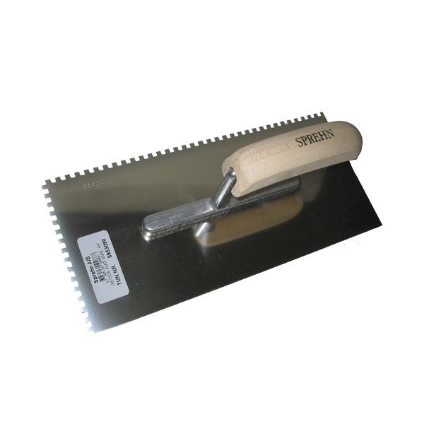 SPREHN tandspartel rustfri 130x280 mm 4x4 mm - 5953090