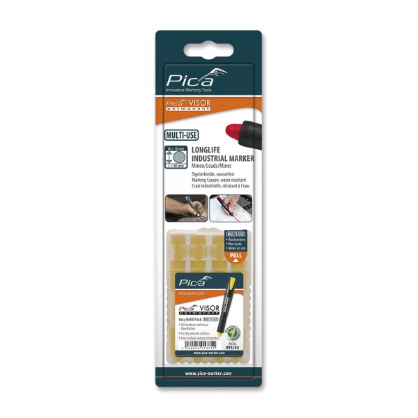 PICA Visor Permanent refill gul - 1939884
