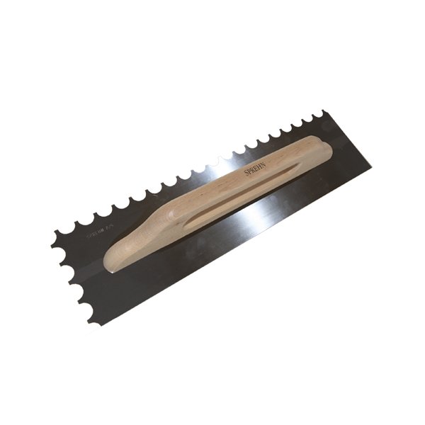 SPREHN tandspartel 130x495 mm, 20x10 buede tnder - 1241280