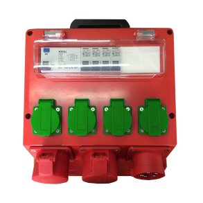 BLUE ELECTRIC Byggestr�mstavle 16A - 230/400 volt - DK -  1371270