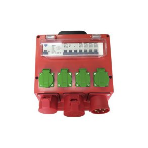 BLUE ELECTRIC Byggestr�mstavle 32A - 230/400 volt - DK - 1371274