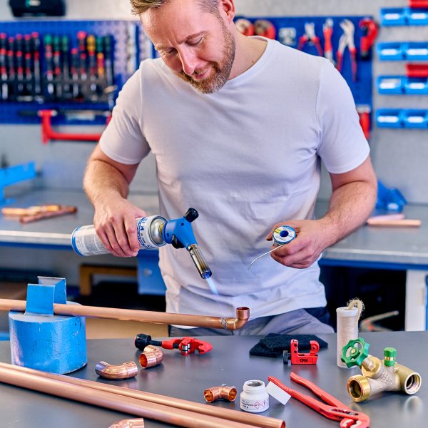 CFH bl�selampe PRO TS1800 inkl. gasd�se 330g. EU - 1989915