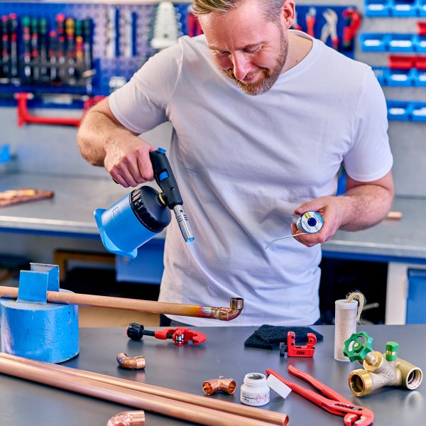 CFH bl�selampe PZ5000 inkl. gasd�se 190 g. - 1687495