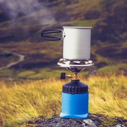 CFH kogeblus Happy Camper Star inkl. 2 x gasd�se 190 g. - 2066769