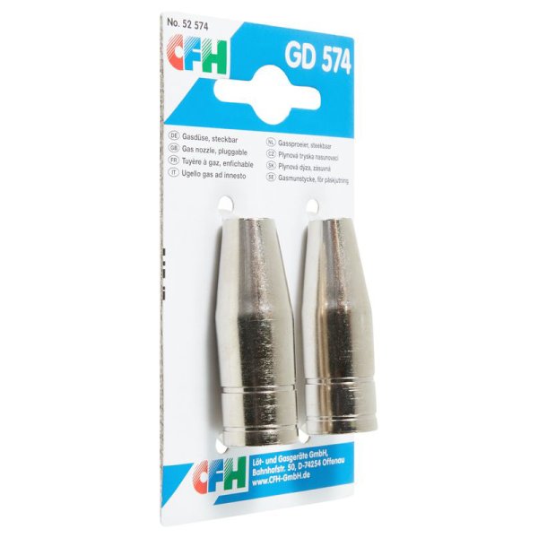 CFH gasdyse GD574 - Plus 15 / 2 stk. konsik - 1991021