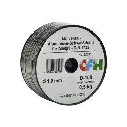 CFH svejsetr�d ALU �1,0 mm / 0,5 kg. P� spole - 1991035