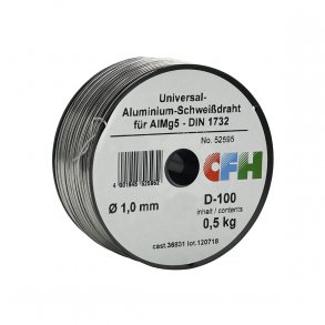 CFH svejsetr�d ALU �1,0 mm / 0,5 kg. P� spole - 1991035