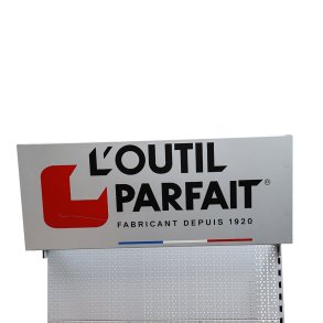 PARFAIT Display Topskilt m/logo