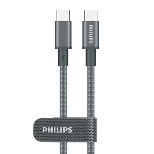 PHILIPS ladekabel 2,0m USB-C til USB-C - 2516354
