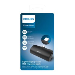 PHILIPS powerbank 2500 mAh til USB-C - 2325688