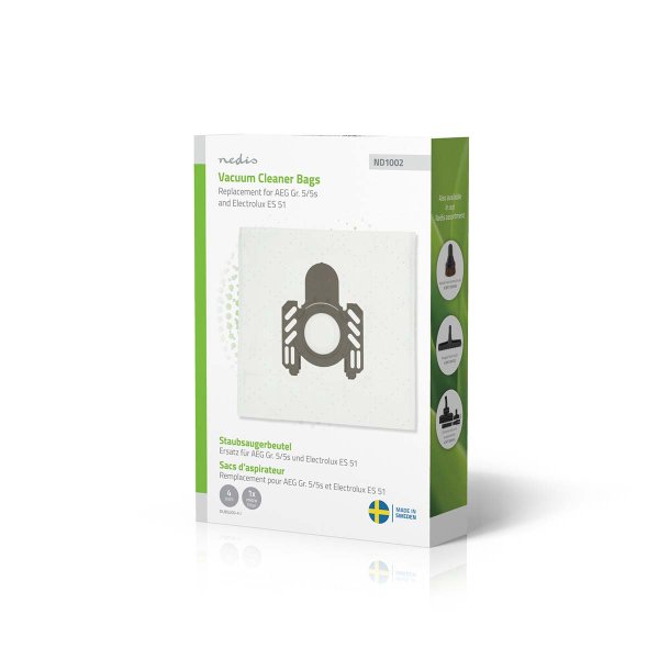 NEDIS stvsugerpose egnet til Electrolux E51 + AEG GR 28 - 2551267