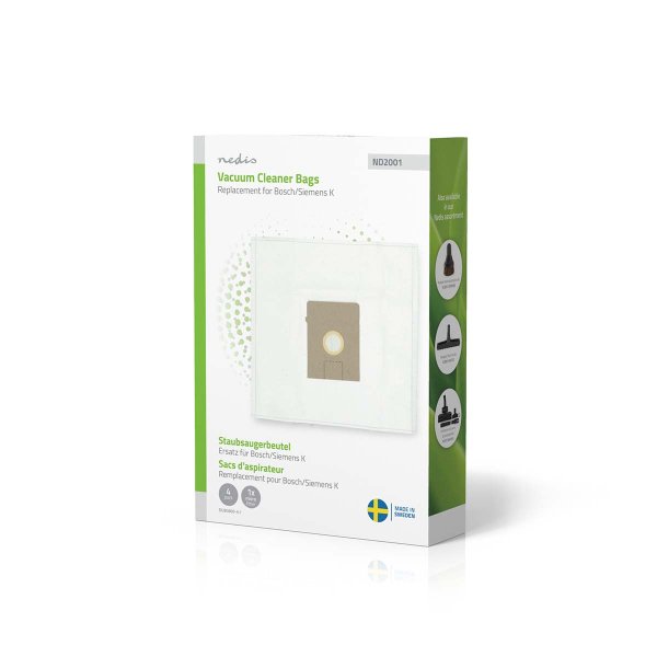 NEDIS stvsugerpose egnet til Bosch,Siemens Arriva-Smiley K - 2551264