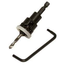 SPREHN forsnker 12mm 90&deg; m/dybdestop + 4,5mm bor - 1444045