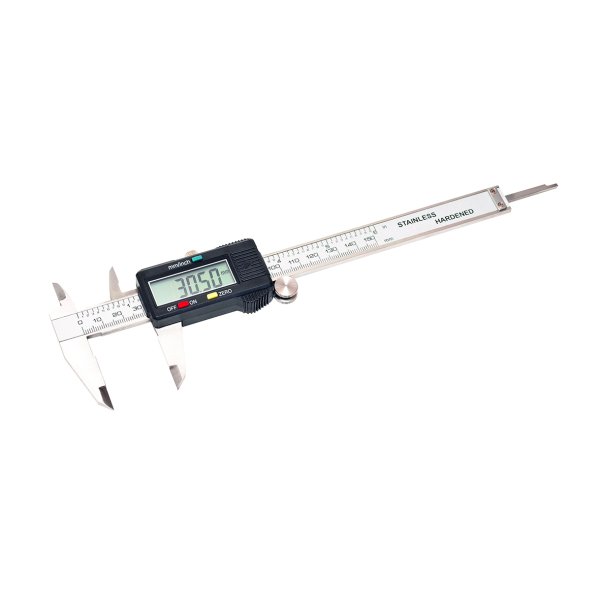 EVENTUS digital skydel�re 150 mm med fingerrulle og l�seskrue