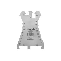 FREUND ridsem�l rustfri 140 mm