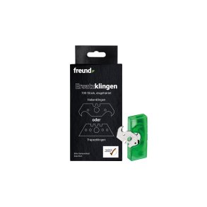 FREUND trapez knivblad Hook 100 stk 