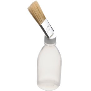 FREUND loddevandsflaske med penselopsats 250 ml, vinklet