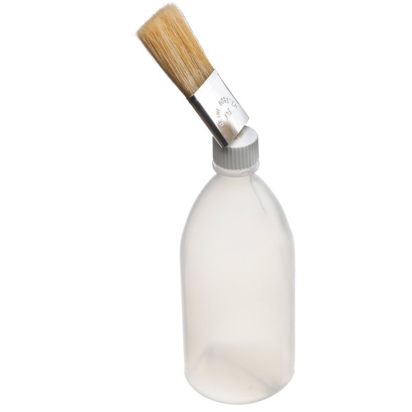 FREUND loddevandsflaske med penselopsats 500 ml, vinklet