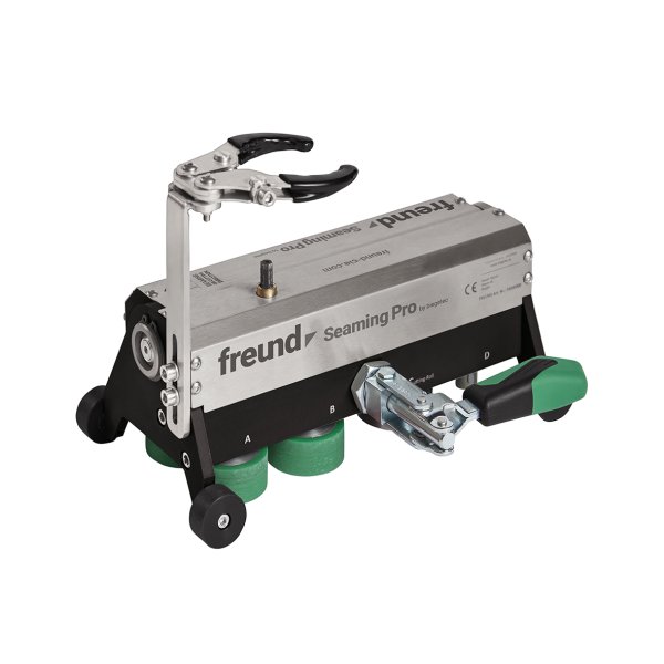 FREUND false- og klippemaskine SeamingPRO '"3 i 1" til montering p akku.maskine