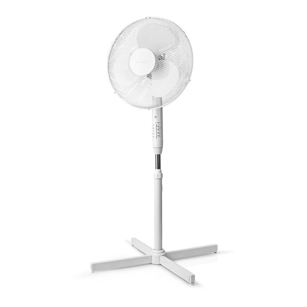 NEDIS standerventilator 40 fj. betjening  hvid 40W - 2171786