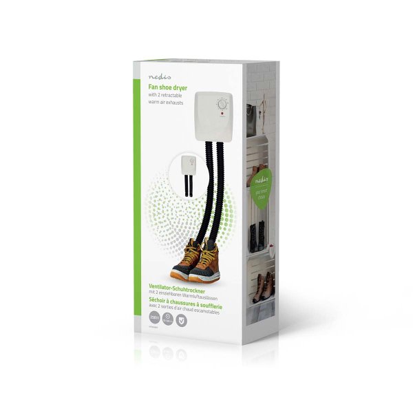 NEDIS Skotrrer 250W for 1 par sko - 2546741