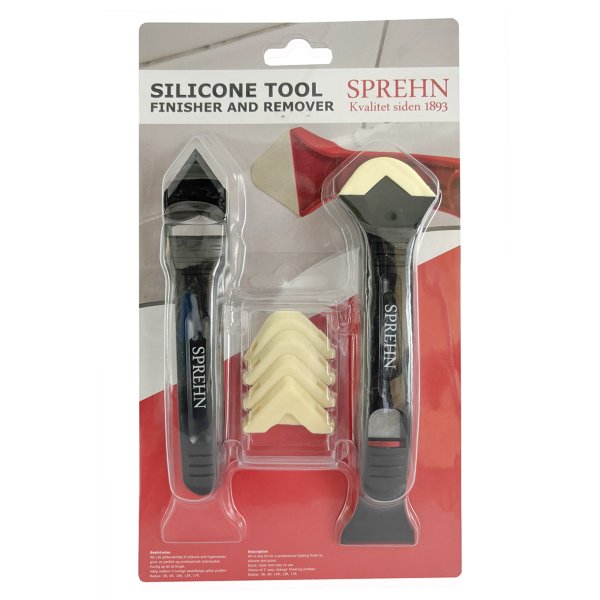 SPREHN silikone glitte- &amp; skraberst 7 dele - 1588328