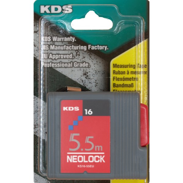 KDS bndml, glasfiber, hvid 16 mm 5,5 m