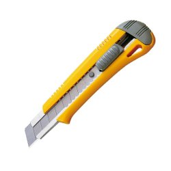 KDS kniv 18mm med skydels og 3 knivblade - 1878000