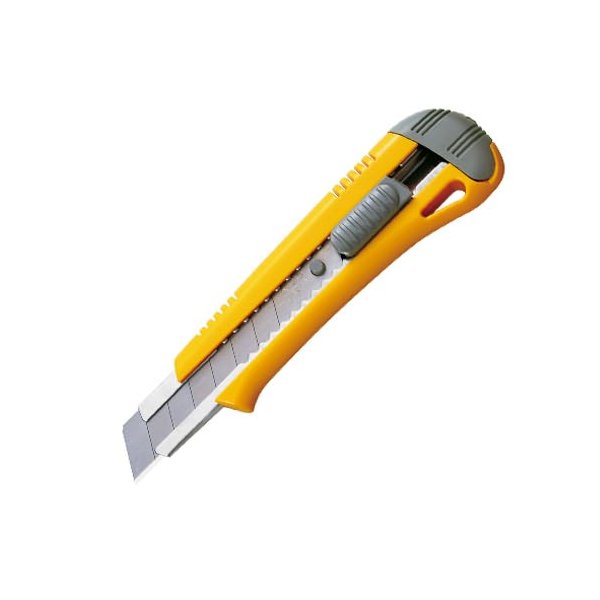 KDS kniv 18mm med skydels og 3 knivblade - 1878000