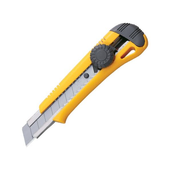 KDS kniv 18mm med skruels og 3 knivblade - 1878001