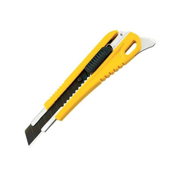 KDS kniv 18mm med skydels, tppehage og 1 knivblad - 1878003